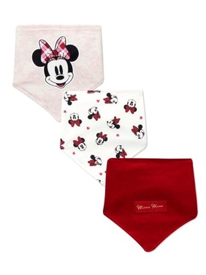 Śliniaczki Apaszki Chustki Primark Minnie 3 szt.