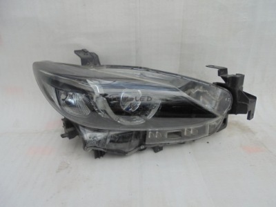 Full led правый  фара правая mazda 6 рестайлинг  8+3 pin 11pin 14-18 европа  slask фото №1