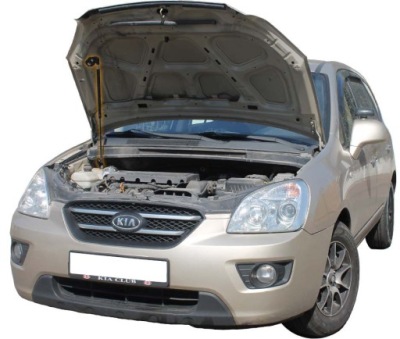 Амортизатор пружина кришки кришки перед kia carens 3 фото №1