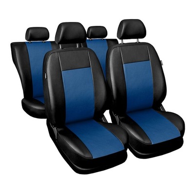 FORRO UNIVERSALES JUEGO COMFORT EKOSKORA NIEBIESKIE PARA FORD ESCORT  