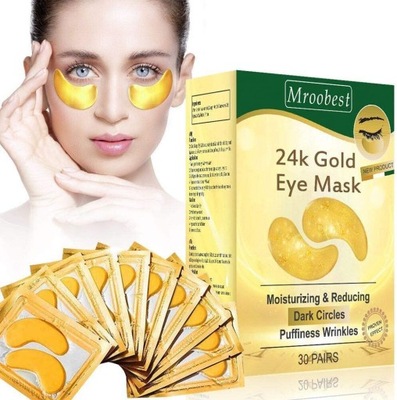 Płatki pod oczy Mroobest 24k Gold Eye Mask Aging