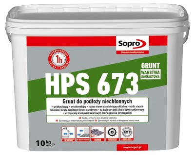 Sopro HPS 673 grunt do podłoży niechłonnych 10kg