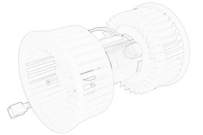 Двигун вентилятор 24v оригінальний номер iveco 42574103 фото №1