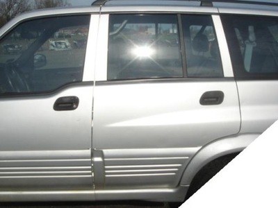 Ssangyong musso 98- дверь левая задние - голый фото №1