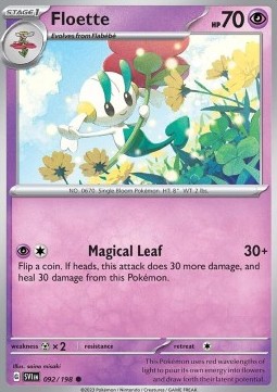 Karty Pokemon (SVI 092) Floette