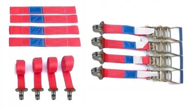 CORREAS TRANSPORTOWE 2 PUNKTOWE 4T/3M/50MM AFUSTE SZELKA 40CM ROJA 4%  