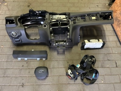 Infiniti q30 панель приладів консоль подушка безпеки ремені оригінал фото №1