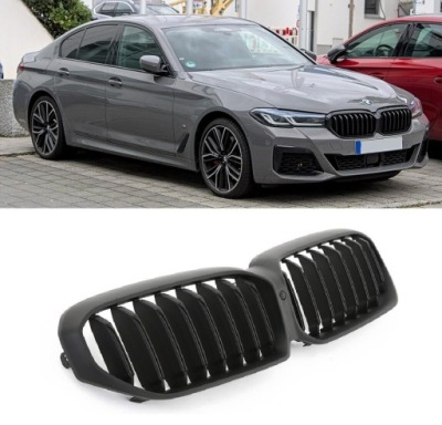 Решітка радіатора bmw 5 g30 g31 lci решітки радіатора решітка радіатора m performance фото №1