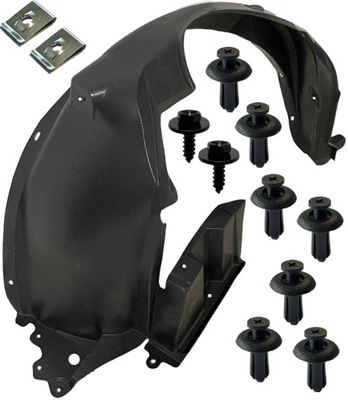 Citroen c1 ii 2014- підкрилок передні праве кліпси фото №1