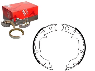 Тормозные колодки тормозные jeep compass patriot 2,0-2,4 06- фото №1