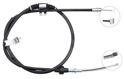 Трос ручного mitsubishi asx 10- outlander 06- lt фото №1