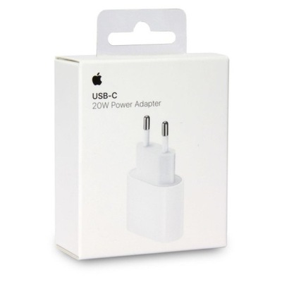Oryginalna ładowarka sieciowa Apple USB-C 20W do iPhone 15 | PRO | MAX