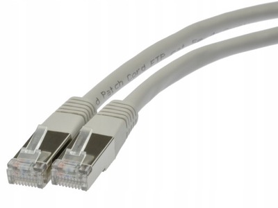 KABEL SIECIOWY PATCHCORD FTP KAT.5E RJ45 LAN 15m