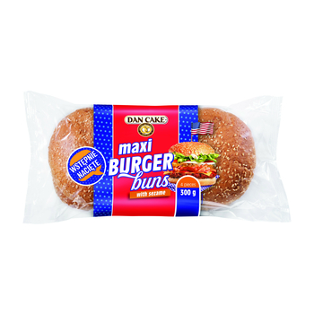 Dan Cake Maxi Burger Buns 300g cięte