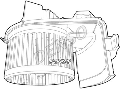 DN DEA23004 SOPLADOR CALENTADOR RENAULT CLIO 3 WS  