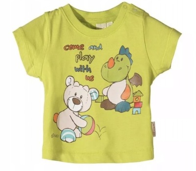 KOSZULKA MY FIRST NICI 62 cm 3 m t-shirt D60