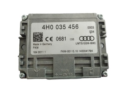 4h0035456 підсилювач антенний радіо audi a8 a4 a6 фото №1