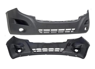 Бампер передний перед renault master 10-19 отверстия na противотуманные фары фото №1