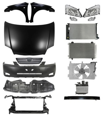 Toyota corolla хэтчбек 02-04 крыло pas фото №1