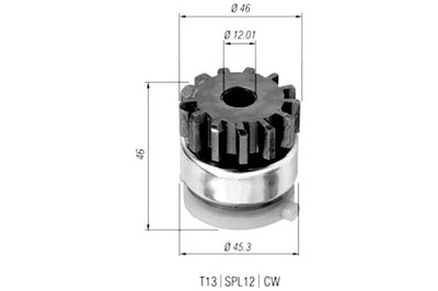 MAGNETI MARELLI BENDIKS ARRANCADOR FORD TRANSIT LDV CONVOY 2.5D  