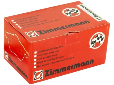 ZIMMERMANN 25008.165.1 SET PADS HAMULCOWYCH, BRAKES TARCZOWE - milautoparts-fr.ukrlive.com