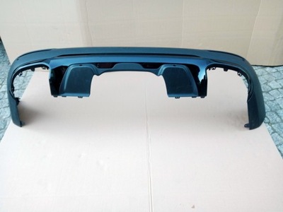 Mercedes glc w253 спойлер диффузор накладка бампера задняя 2018r- фото №1