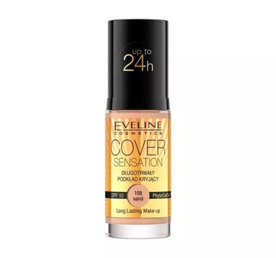 EVELINE COVER SENSATION PODKŁAD KRYJĄCY 108 30ML