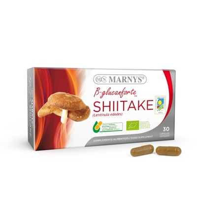 Marnys Shiitake 30 kapsúl (Húževnatec jedlý)