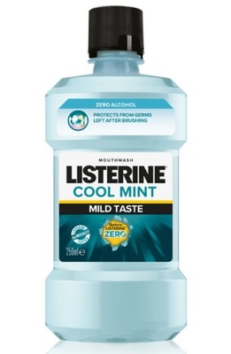 Listerine, Płyn do płukania, Cool Mint mild taste, 250 ml