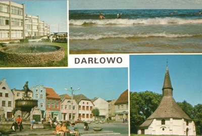 Pocztówka Darłówko z obiegu