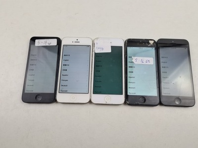 Apple 5 sztuk Iphone 5 16GB (2140522)