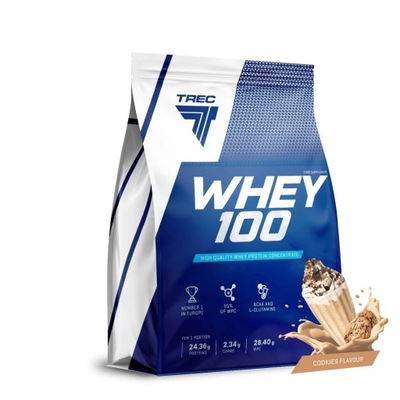 TREC WHEY 100 2275g 100% BIAŁKO WPC CIASTKO