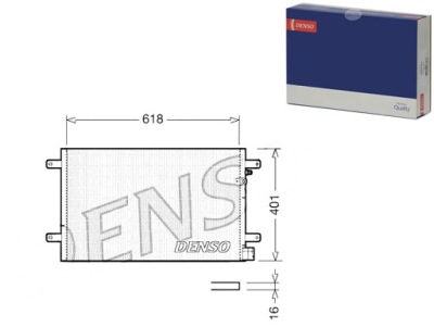 Denso dcn02006 конденсатор, кондиціонер фото №1