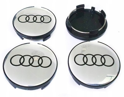 AUDI КОЛПАЧКИ KAPSLE DO ДИСКОВ RONAL 63MM/57MM