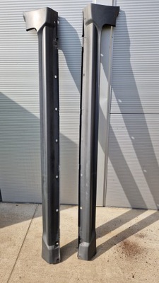 Opel antara молдинг накладка порог правая / левая фото №1