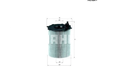 Knecht фільтр оливи alfa romeo mito 0.9 twinair 95 фото №1