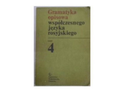 Gramatyka opisowa - J Lukszyn