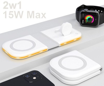 ŁADOWARKA SKŁADANA BEZPRZEWODOWA 2w1 STACJA