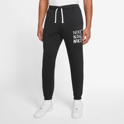 Spodnie dresowe klasyczne z logo Nike XL