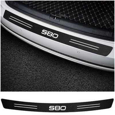 Наклейка пленка защитная бампер volvo s80 фото №1