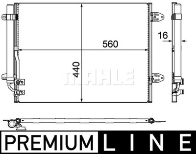 AC733000P/MAH CONDENSADOR BEHR PREMIUM LINE  