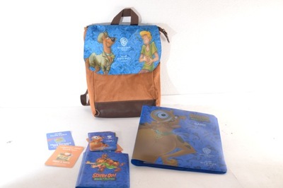 SCOOBY DOO PLECAK TORBA KARTY POSZUKIWACZ DETEKTYW