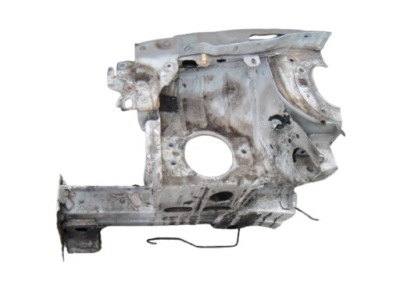 Renault megane 2 ii 02-09 лонжерон рама подкрылок четверть - правый перед фото №1