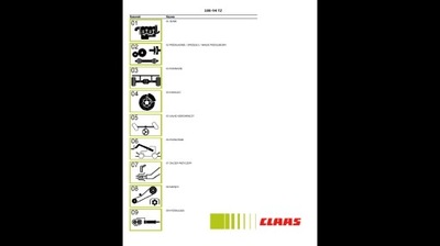 RENAULT 180-94TZ KATALOG PIEZAS DE REPUESTO EN JEZYKU POLSKIM!  