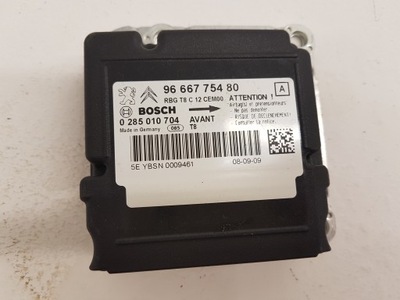 Peugeot 3008 i модуль датчик подушек подушка безопасности 9666775480 фото №1