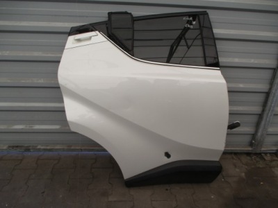 Toyota chr c-hr дверь правый задняя задние белый перламутр 2na фото №1