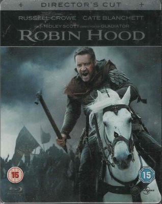 ROBIN HOOD FOLIA METALBOX STEELBOOK LEKTOR CROWE SCOTT