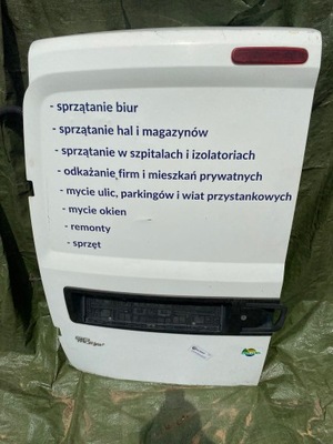 Дверь левый задняя створка fiat doblo ii 2010- фото №1