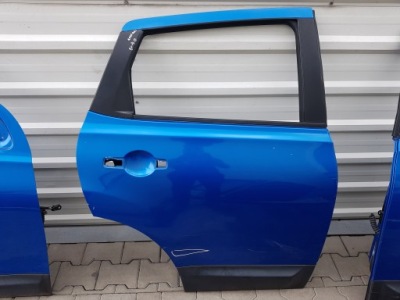 Nissan qashqai 1 j10 06-13r дверей праве  задній bv4g фото №1