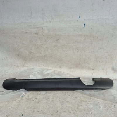 Opel corsa e 14-19 dół накладка спойлер бампера задняя фото №1